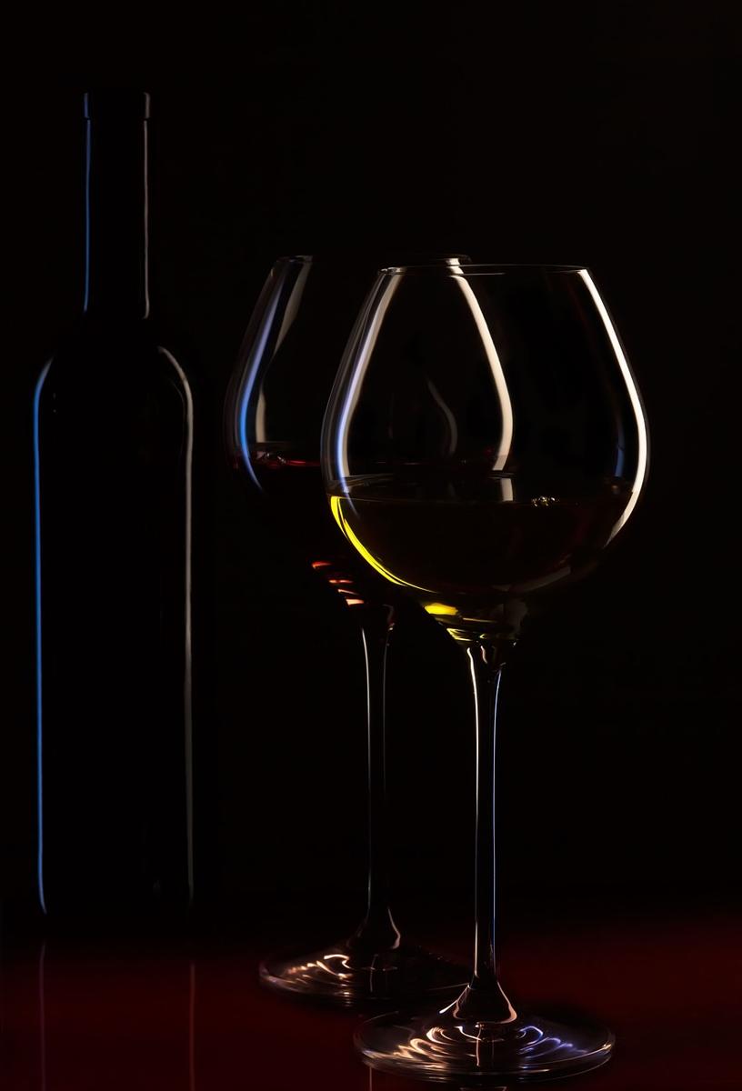 red wine stain